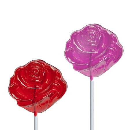 Rose Lollipops