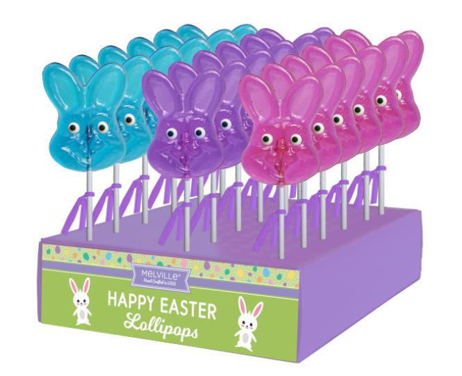 Chubby Bunny Lollipops - Assorted Colors
