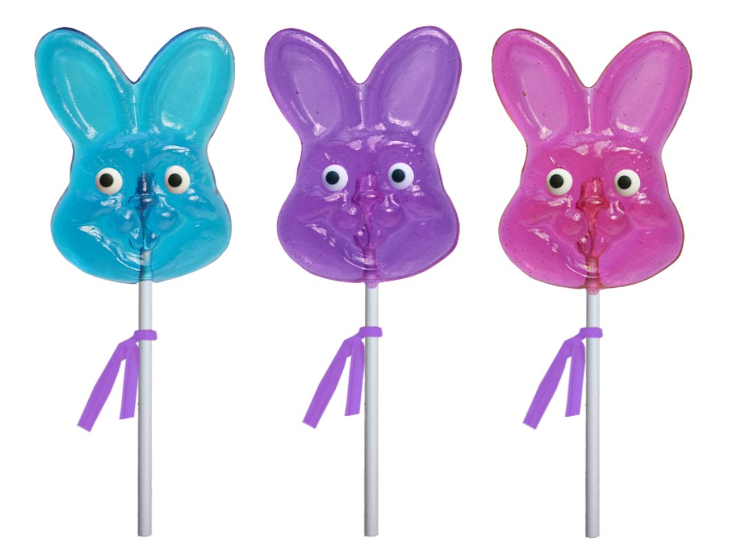 Chubby Bunny Lollipops - Assorted Colors 2