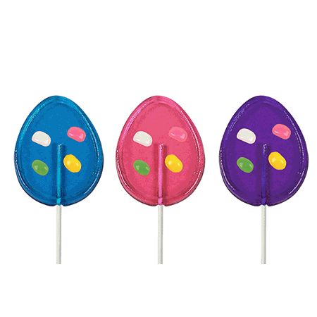 Jellybean Egg Lollipops - Assorted