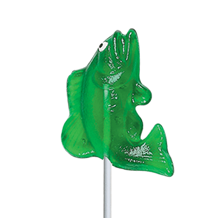 Bass Fish Lollipops