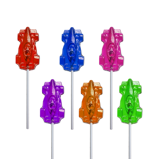 Indy Race Car Lollipops - Assorted