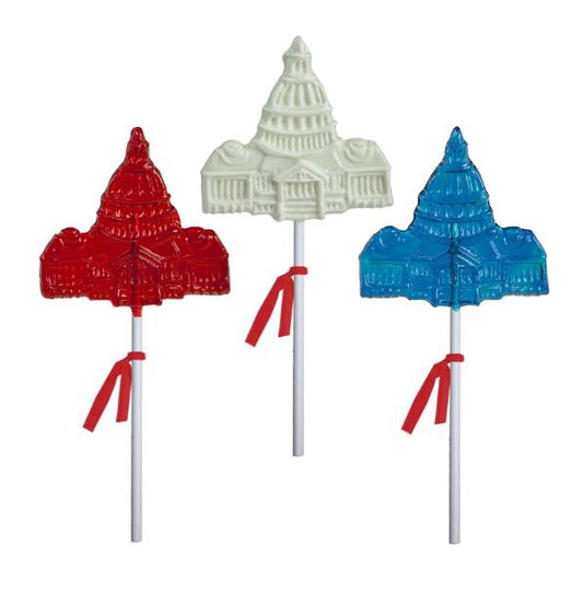 US Capital Building Lollipops - Assorted