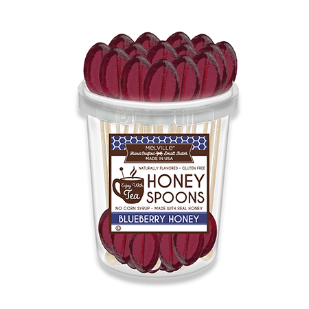 Blueberry Honey Spoons