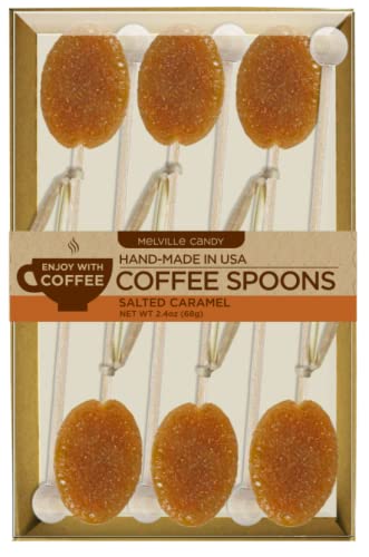 Salted Caramel Coffee Spoons