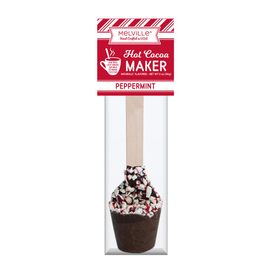 Peppermint Hot Cocoa Maker Spoons