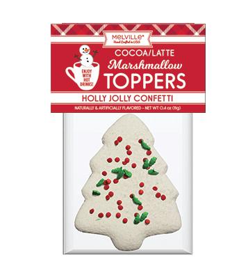Holiday Confetti Tree Marshmallow Toppers