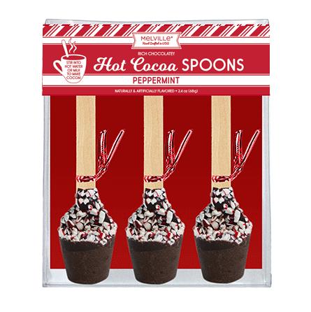 Peppermint Hot Cocoa Maker Spoons