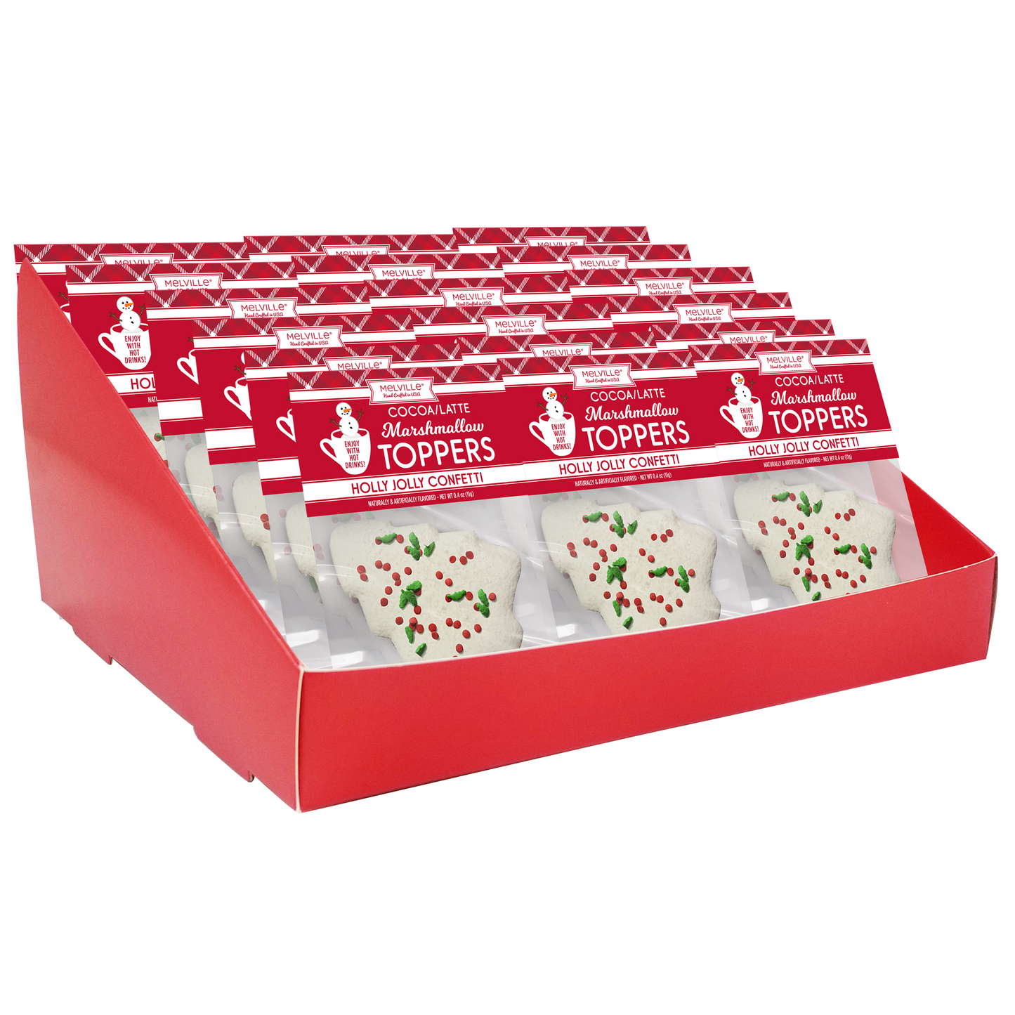 Holiday Confetti Tree Marshmallow Toppers