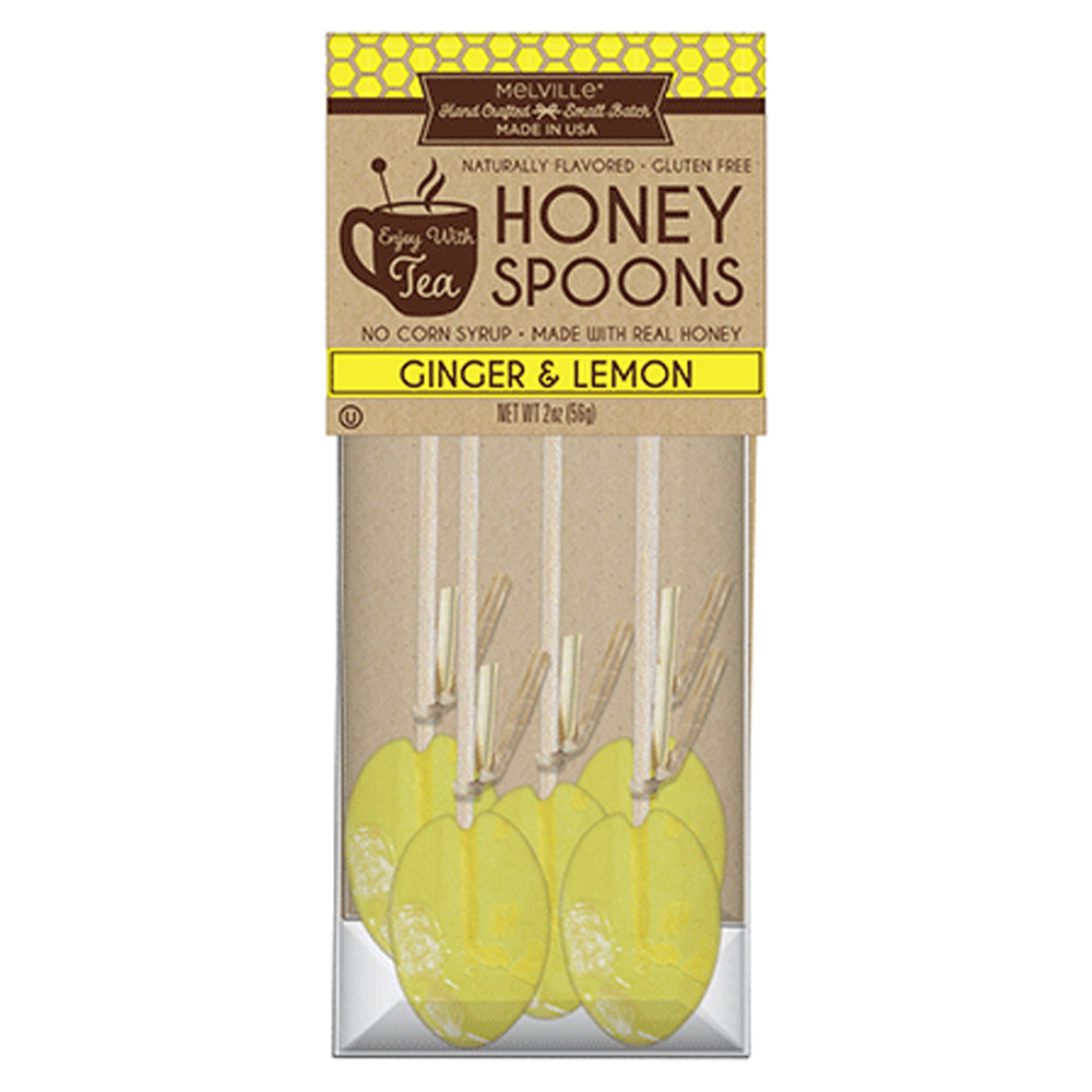 Ginger Lemon Honey Spoons