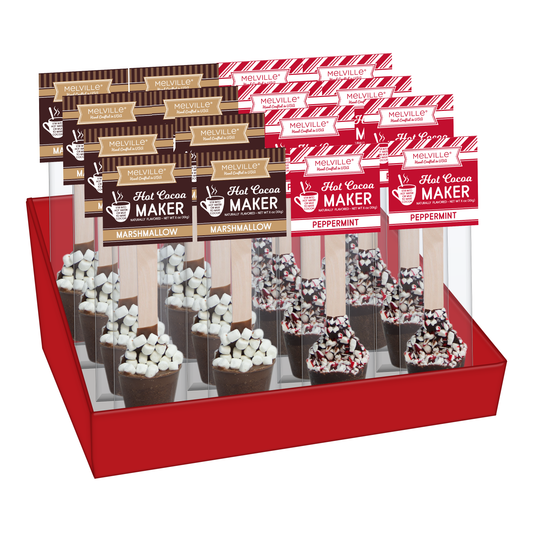 Hot Cocoa Makers - 16ct Display Stand