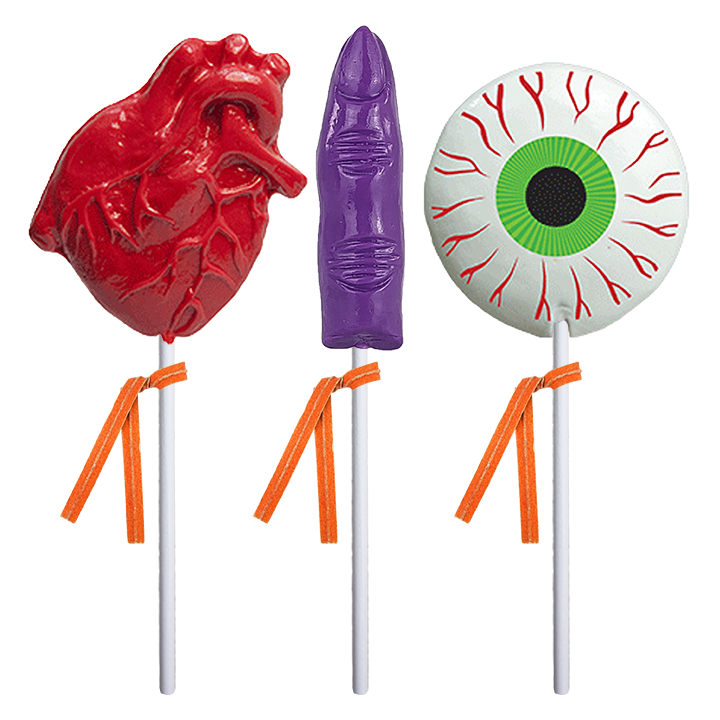 Body Part Lollipops - Assorted