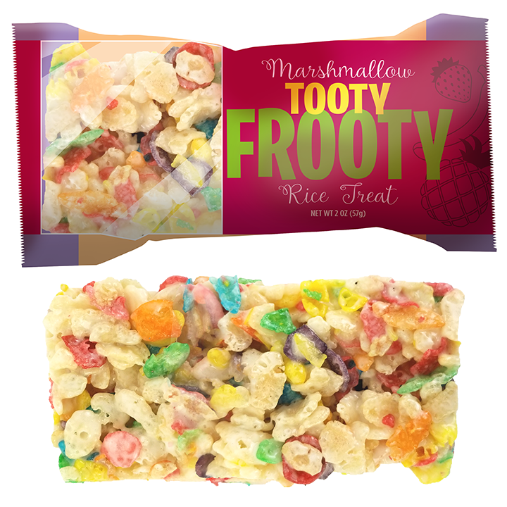 Indulgent Marshmallow Rice Treats - Tooty Fruity