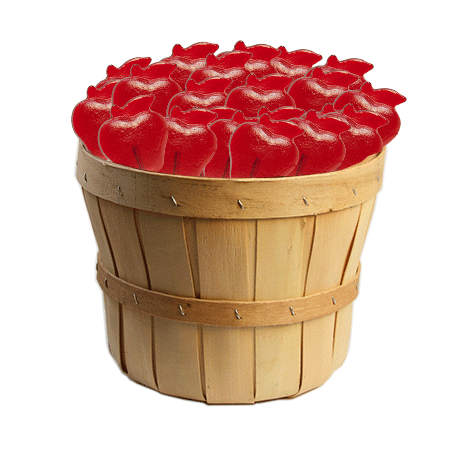 Red Apple Lollipops