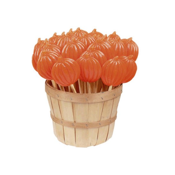 Harvest Pumpkin Lollipops