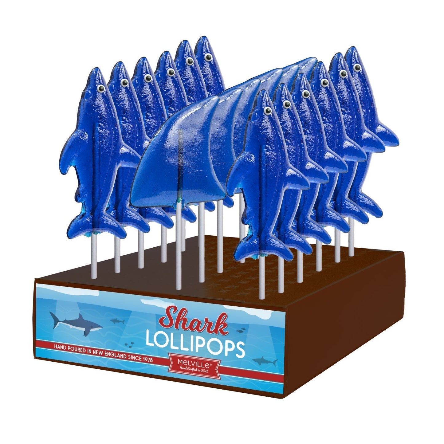 Shark & Fin Lollipops - Assorted