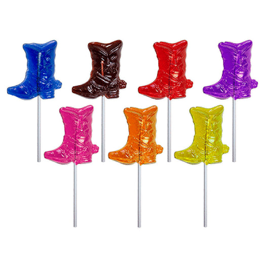 Cowboy Boot Lollipops - Assorted