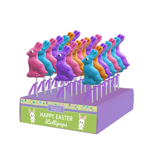 Bunny Profile Lollipops - Assorted