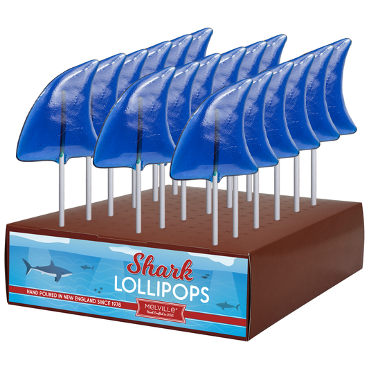 Shark Fin Lollipops