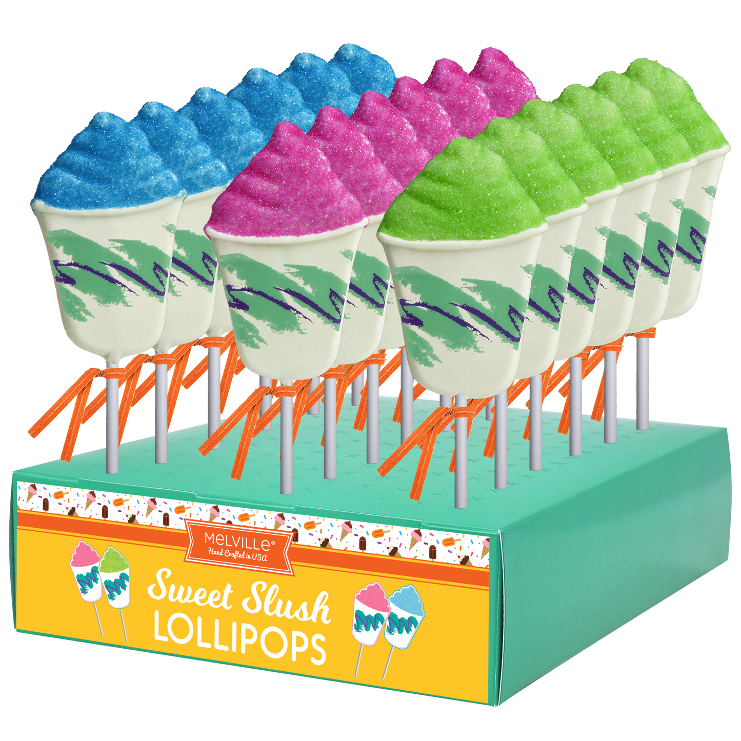Frozen Slush Lollipops - Assorted