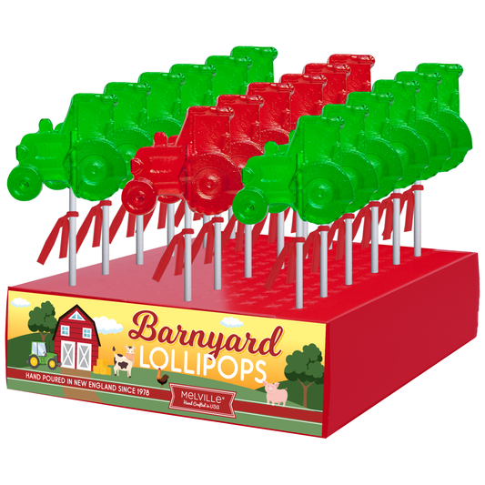 Barnyard Tractor Lollipops