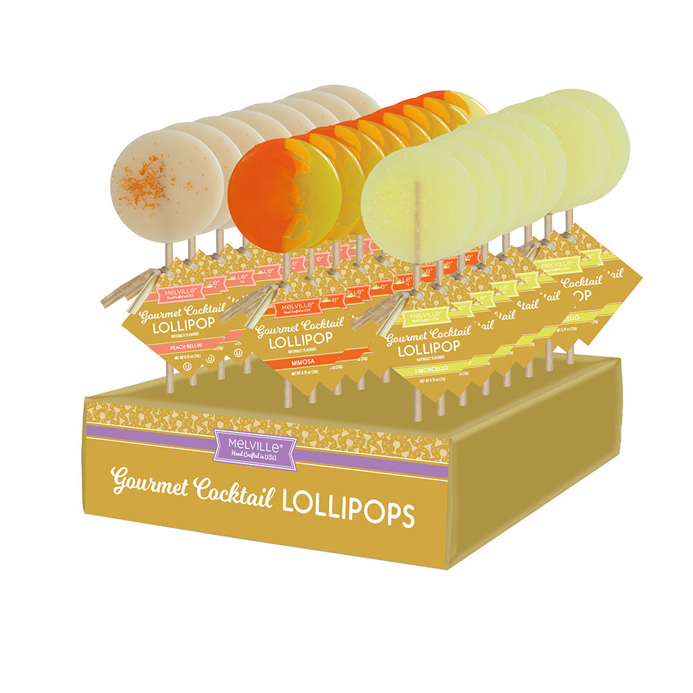 Gourmet Cocktail Lollipops - Assorted
