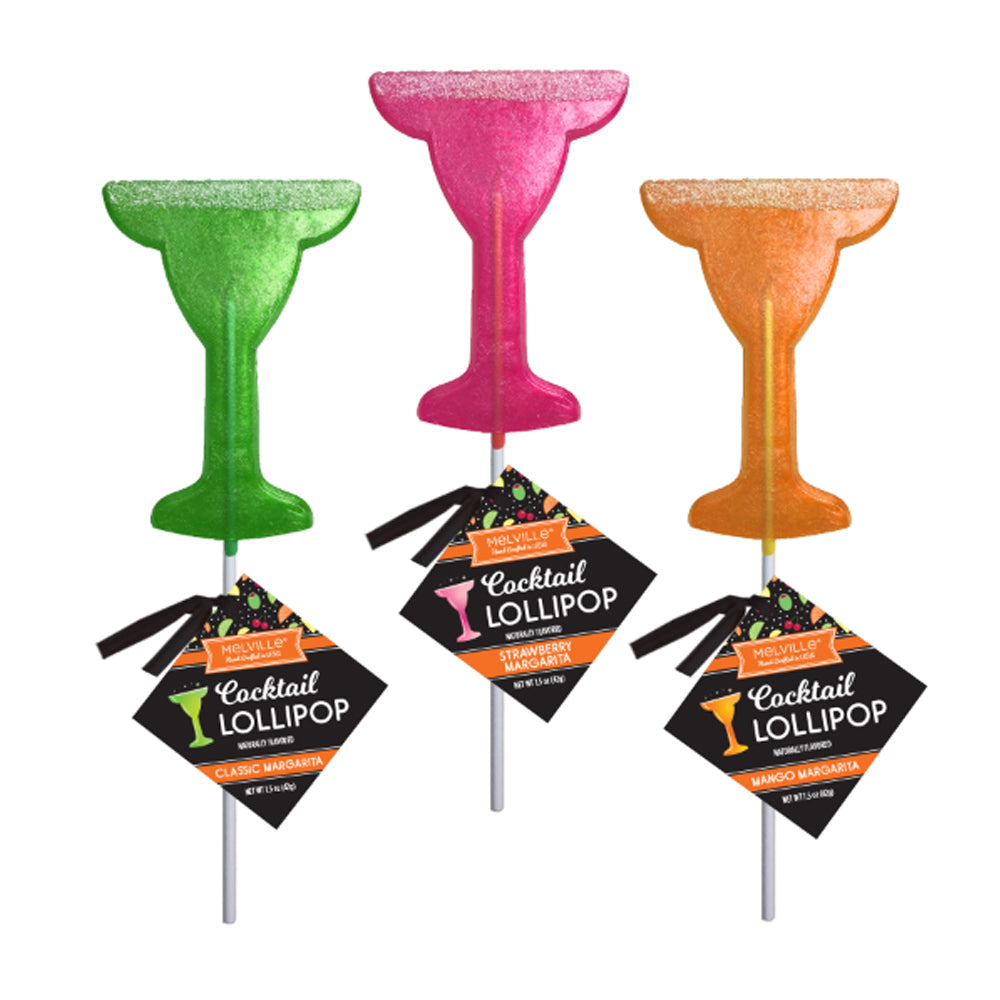 Margarita Glass Lollipops - Assorted
