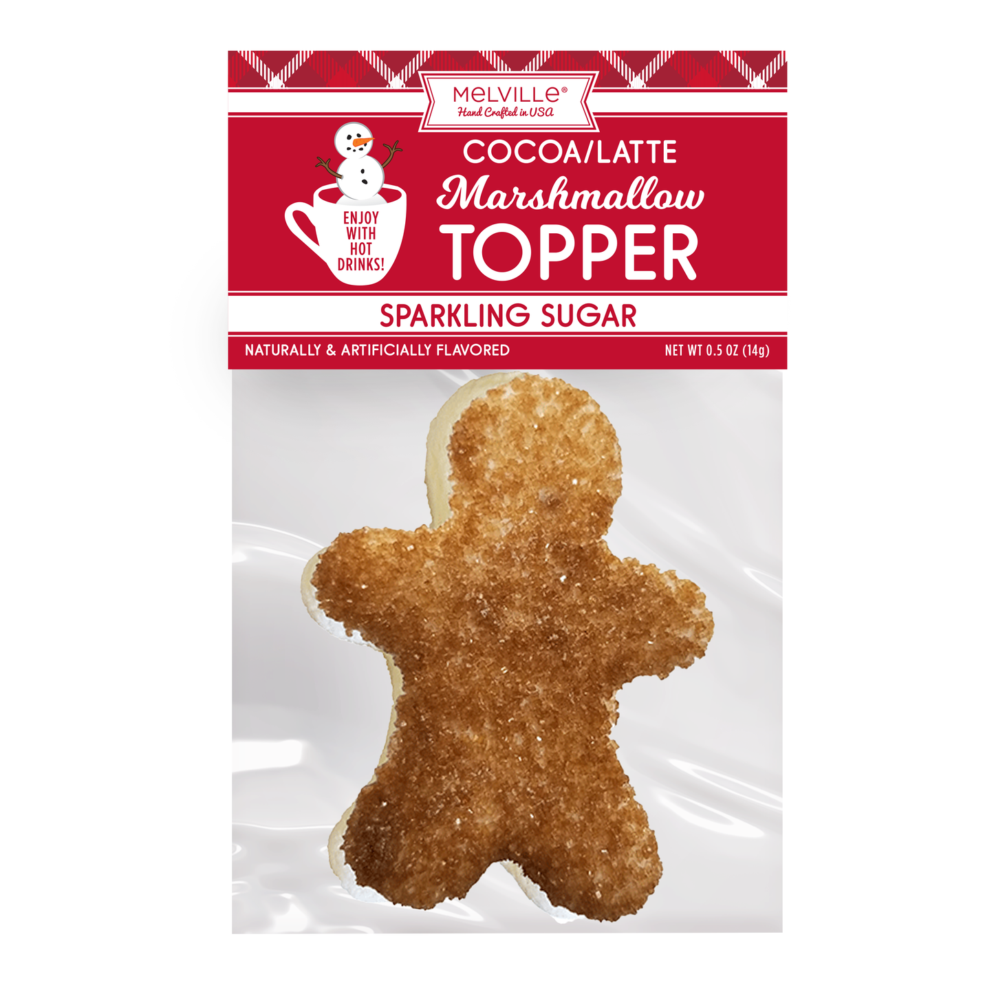 Gingerbread Man Marshmallow Toppers - DO NOT ACTIVATE