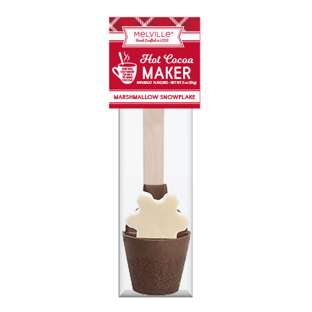 Snowflake Marshmallow Hot Cocoa Maker Spoons