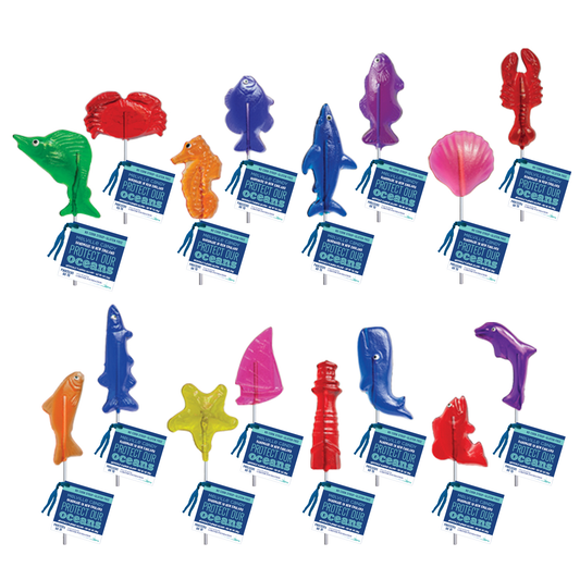 "Gulf of Maine Lobster Foundation" Assorted Seacoast Lollipops