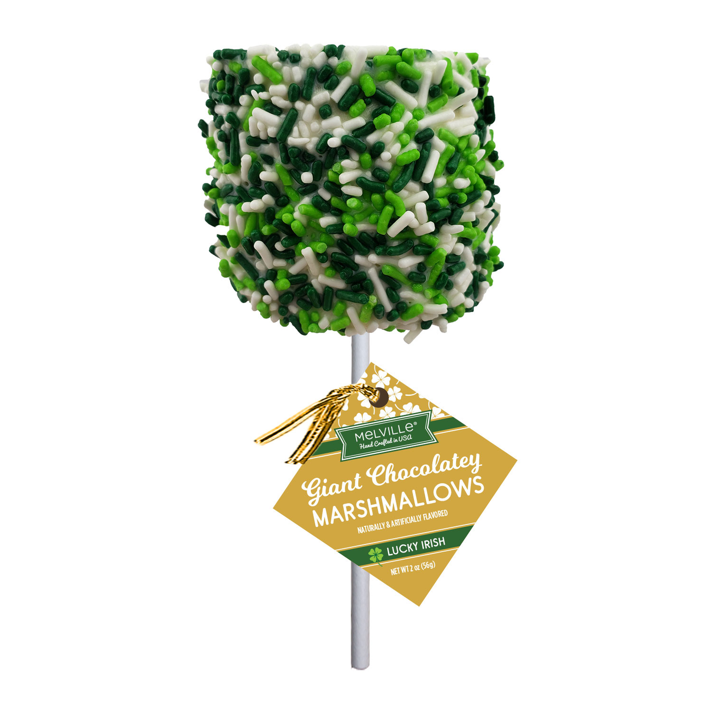 Giant Marshmallow Pops - St. Patrick's Day 2