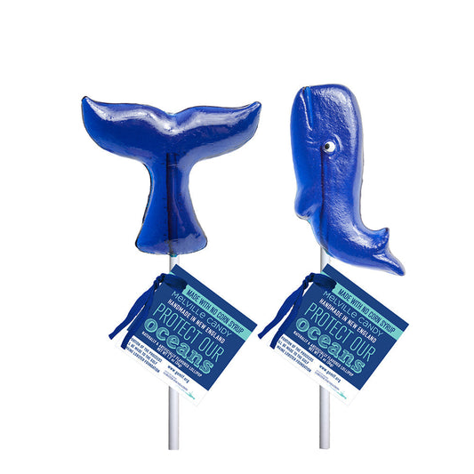 "Gulf of Maine Lobster Foundation" Whale & Whale Tail Lollipops