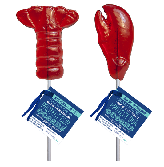 "Gulf of Maine Lobster Foundation" Lobster Tail & Claw Lollipops