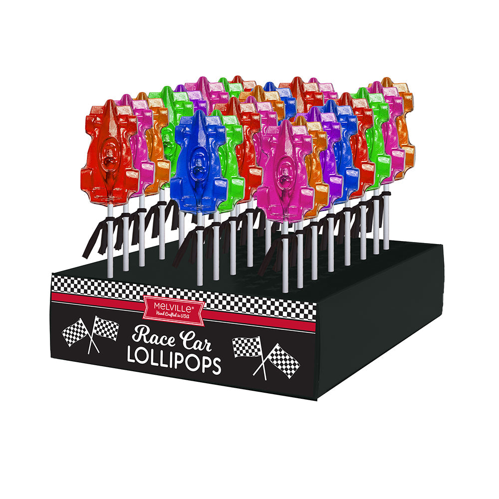 Indy Race Car Lollipops - Assorted