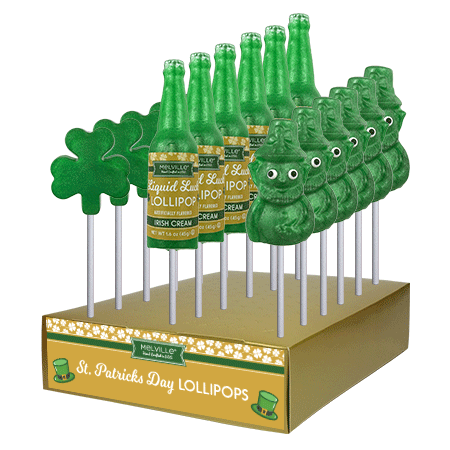 St. Patrick's Day Lollipops - Assorted