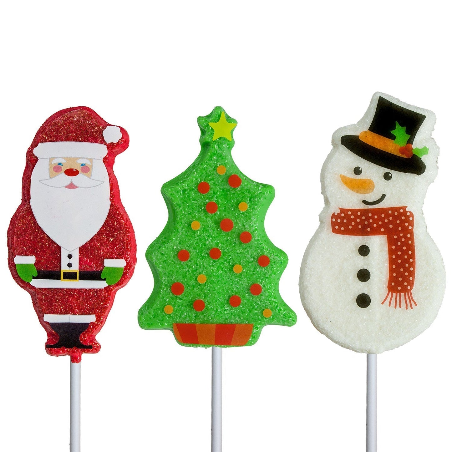 Sweet Holiday Lollipops - Assorted 2