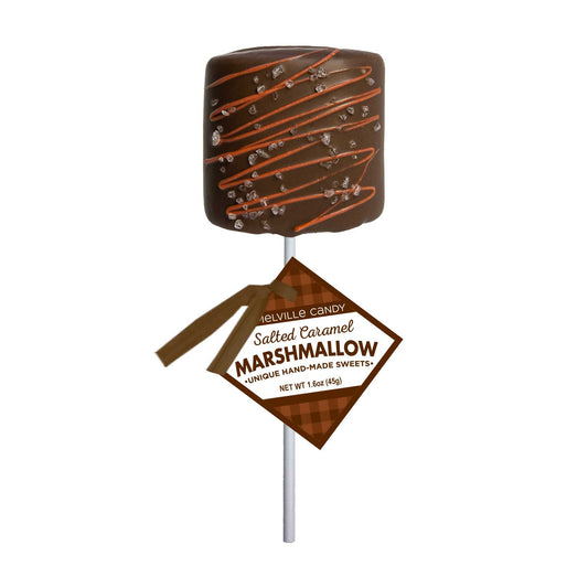Giant Marshmallow Pops - Caramel Sea Salt
