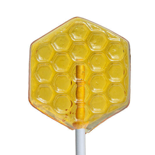 Honeycomb Honey Lollipops