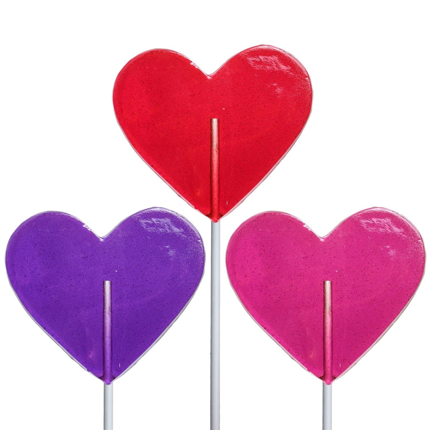 Classic Heart Lollipops - Assorted