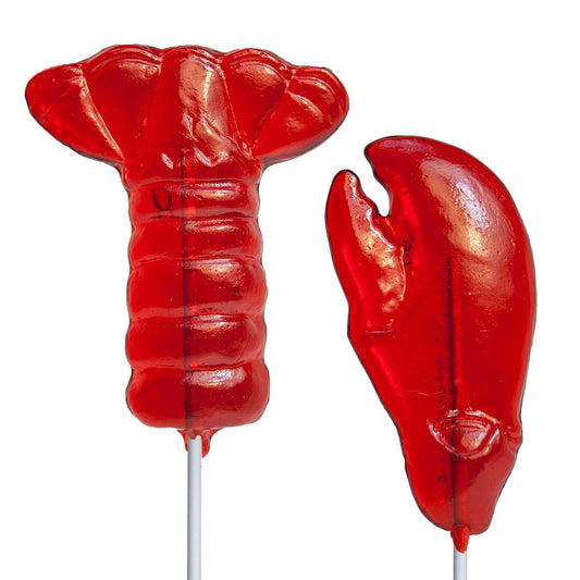 Lobster Tail & Claw Lollipops