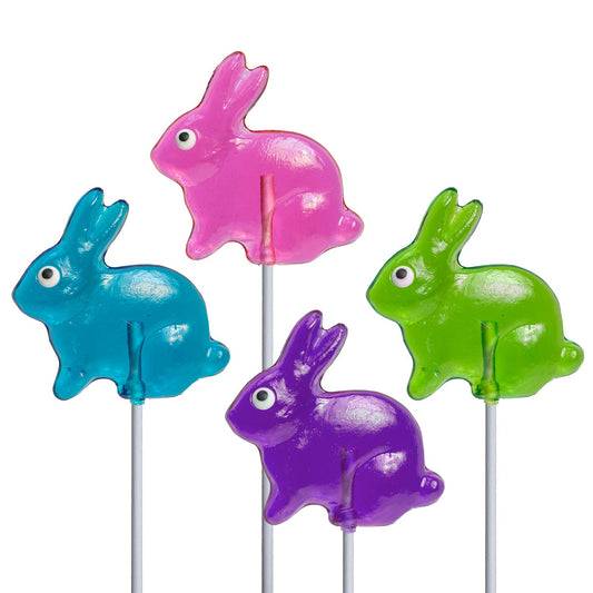 Mini Bunny Lollipops - Assorted