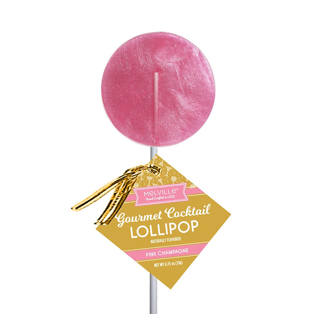 Gourmet Cocktail Lollipops - Pink Champagne