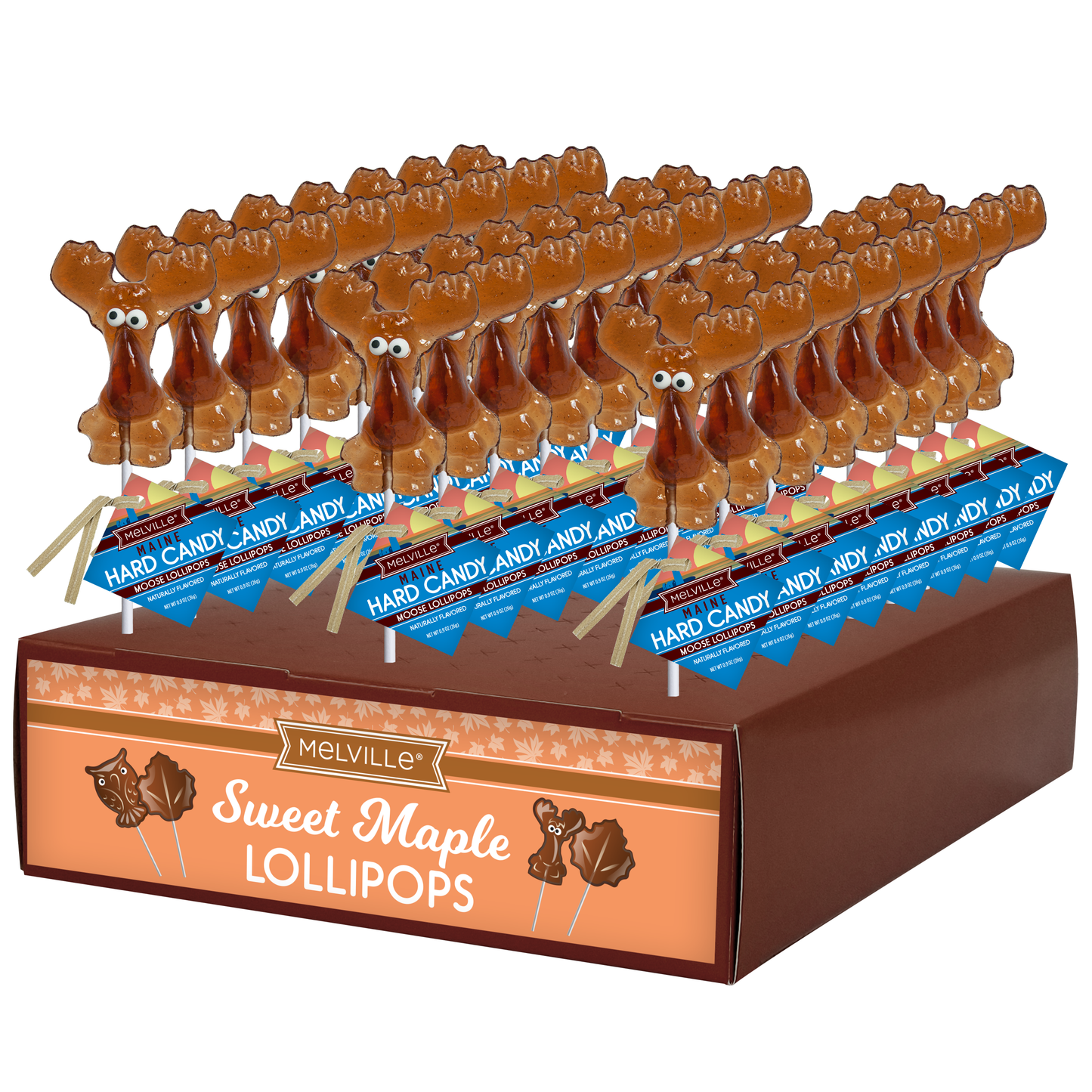 Maple Moose Lollipops