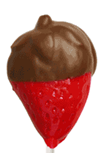 Chocolatey-Dip Strawberry Lollipops