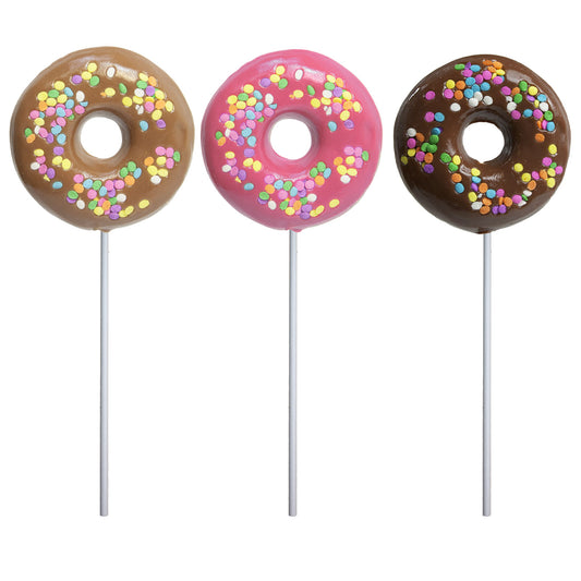 Confetti Doughnut Lollipops - Assorted
