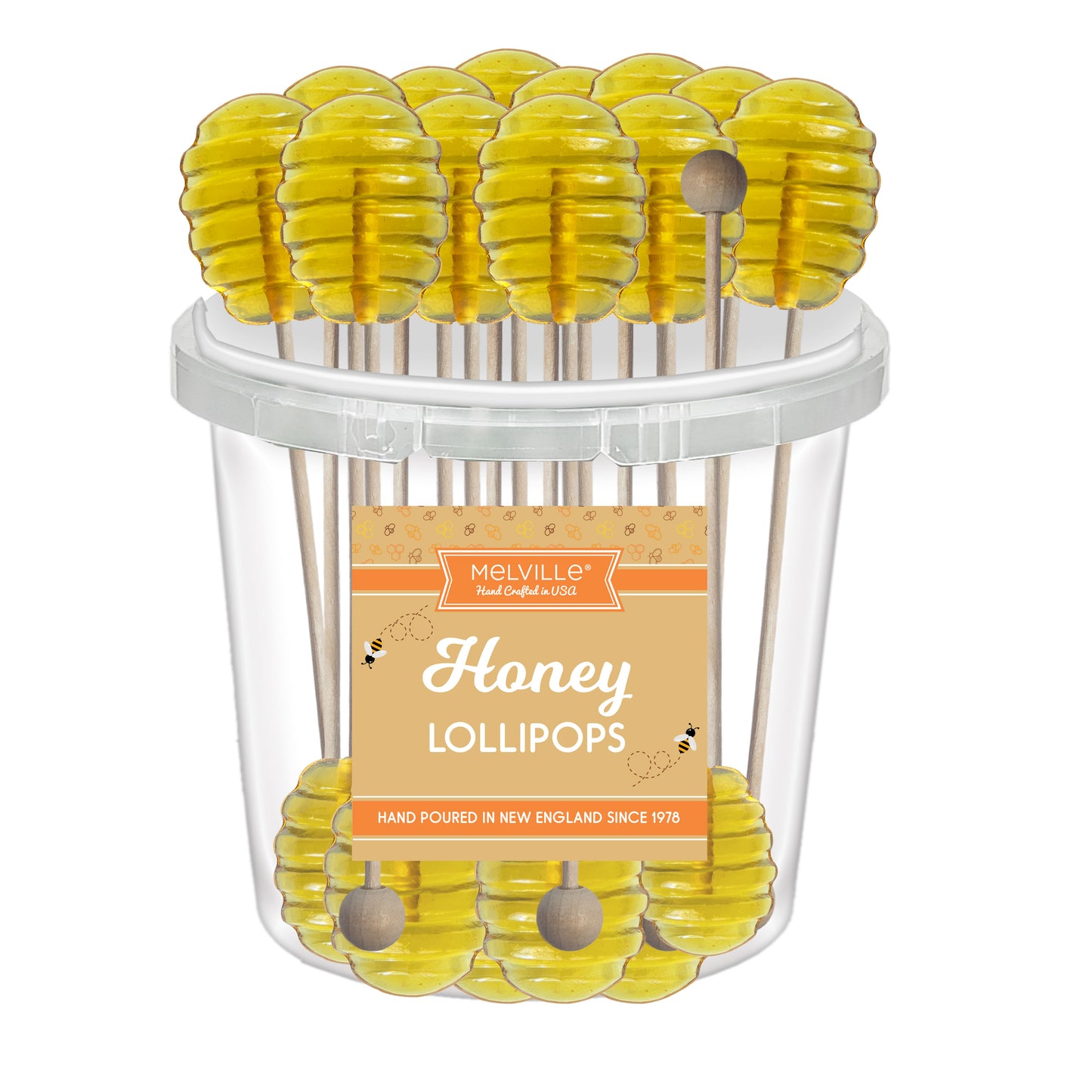Honey Dipper Honey Lollipops