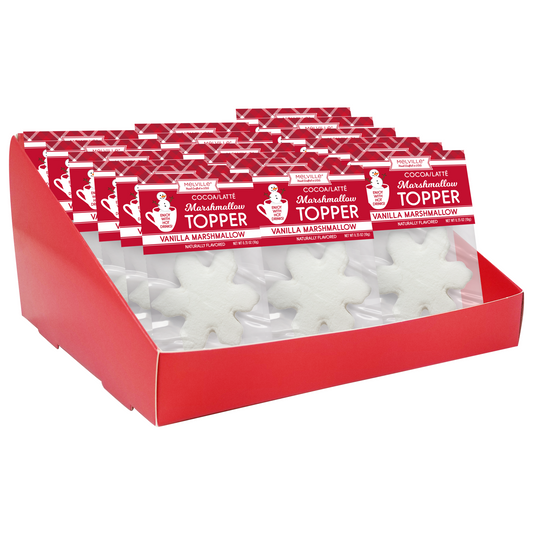 Snowflake Marshmallow Toppers