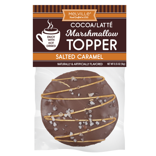 Salted Caramel Marshmallow Toppers