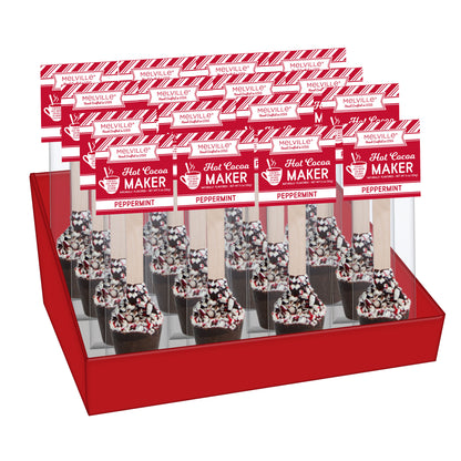 Peppermint Hot Cocoa Maker Spoons