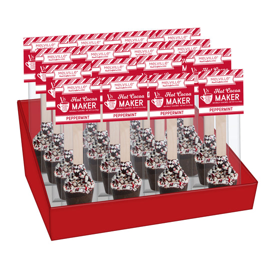 Peppermint Hot Cocoa Maker Spoons